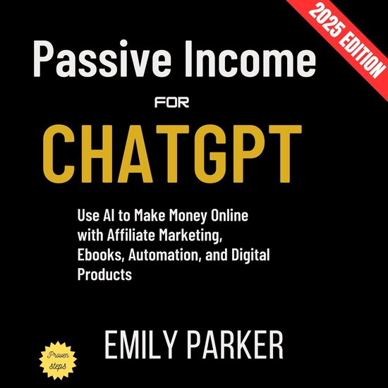 ChatGPT for Passive Income: - cover