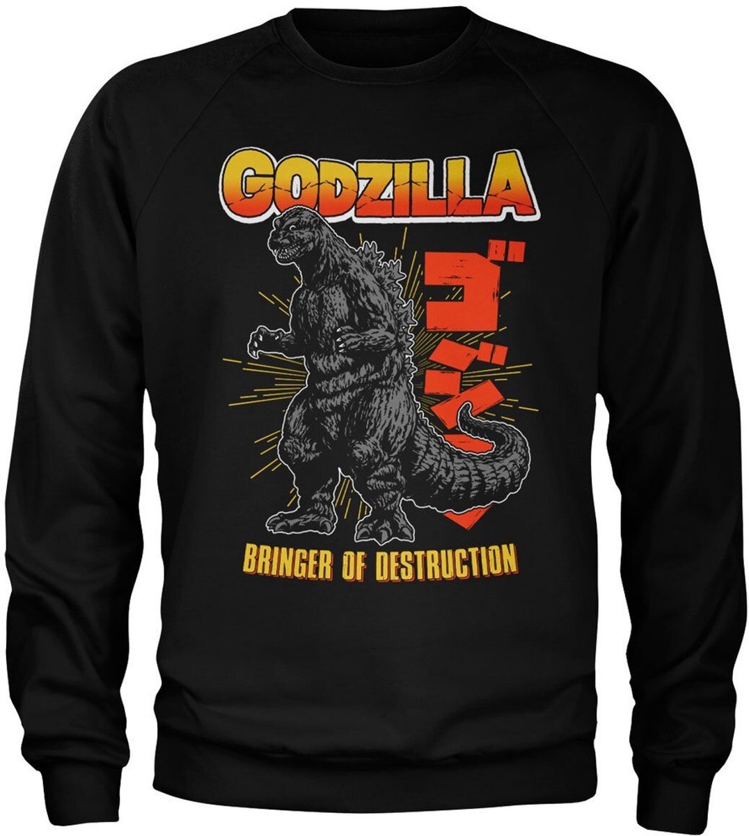 Godzilla - Bringer Of Destruction Sweatshirt Black-XL