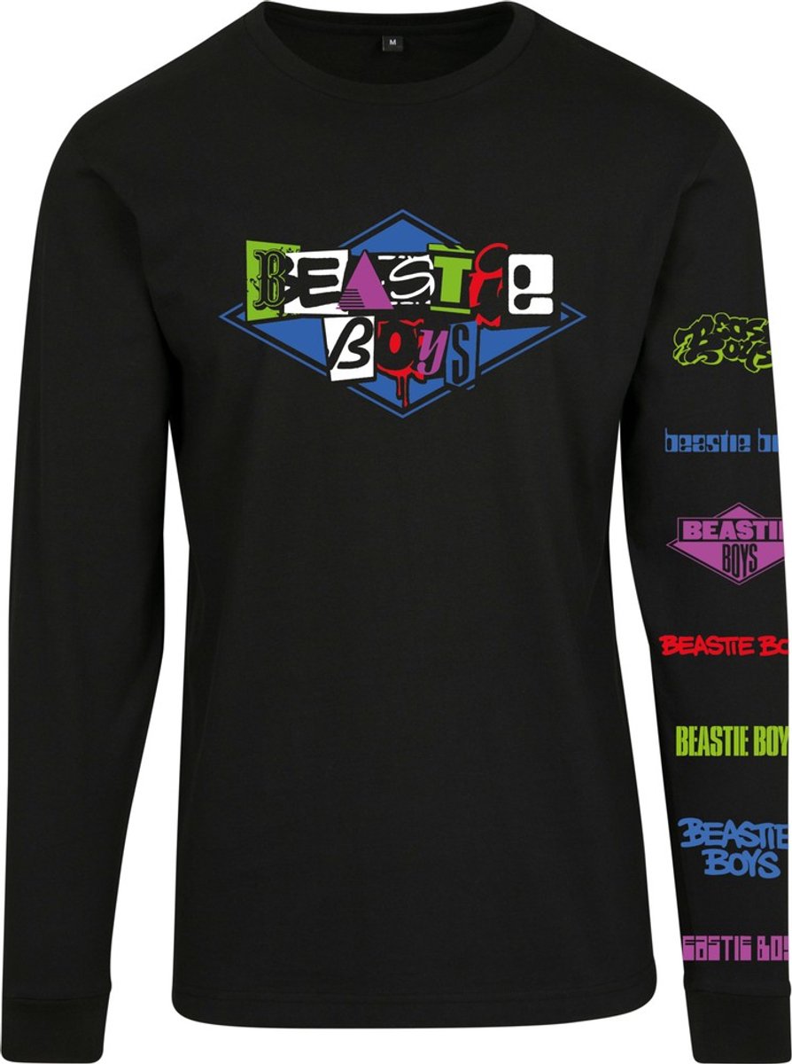 Mister Tee Beastie Boys Logo Longsleeve shirt XS Zwart