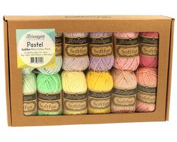 Scheepjes Softfun Colour Pack 12x 20 gram - Jewel