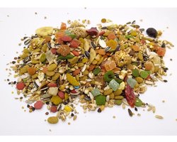Hareco Amazone Select - Vetarme Voeding Zonder Pellets - 3kg Zadenmix voor Papegaaien