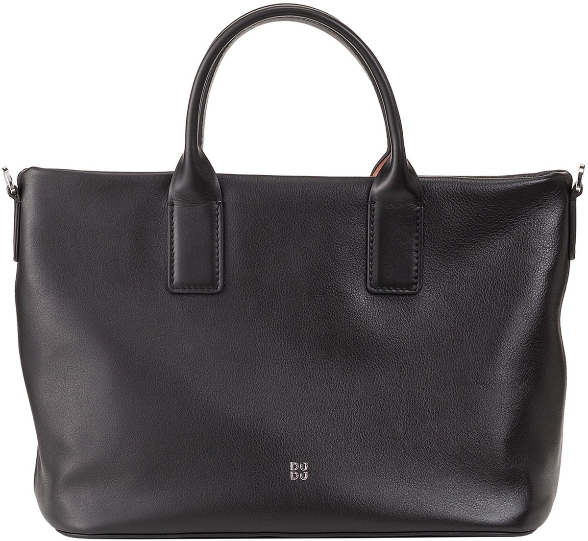 DuDu Jaqueline Handtas Leer 28 cm - Dames - black