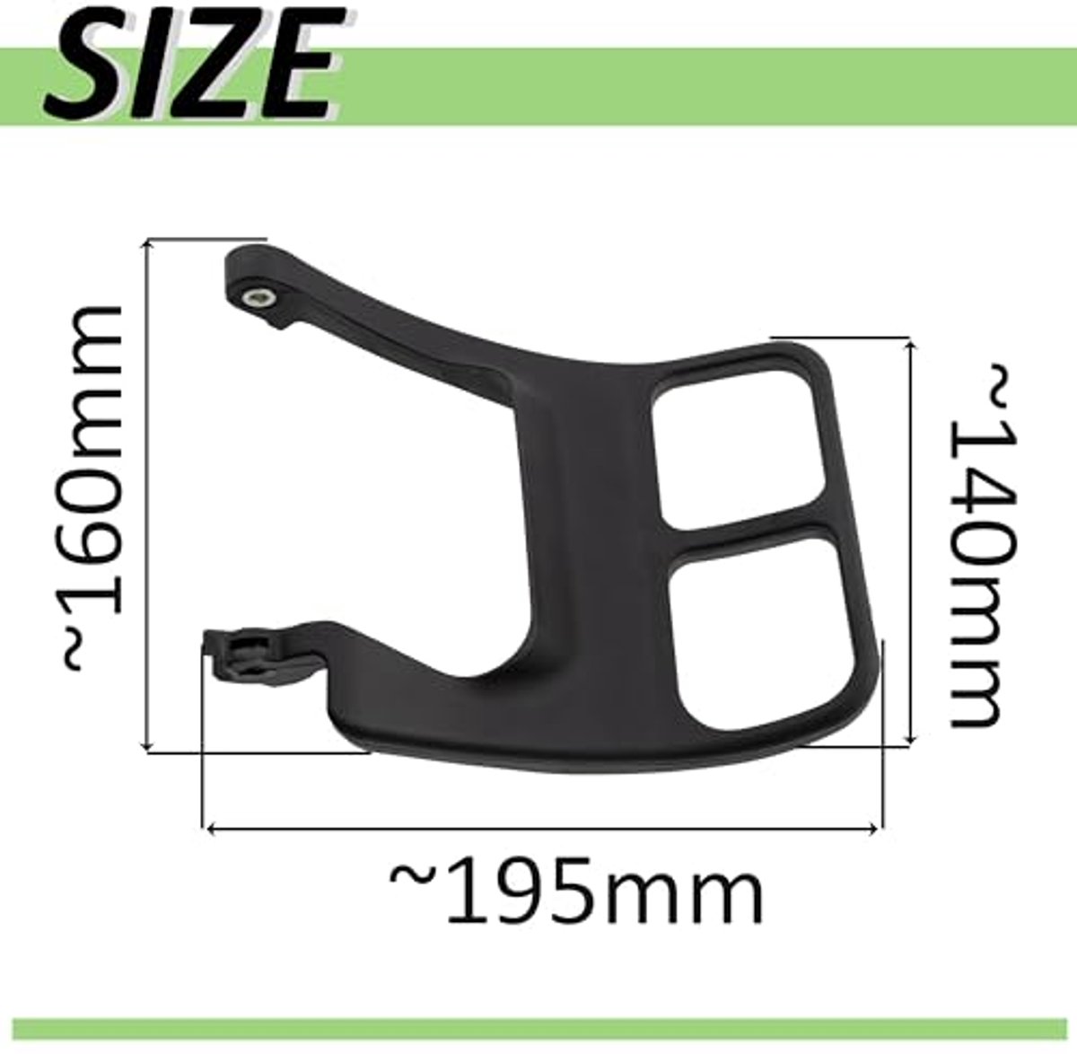 C69752 - Kettingremgreep - Voorste Handbescherming - Compatibel met Stihl MS341 MS361