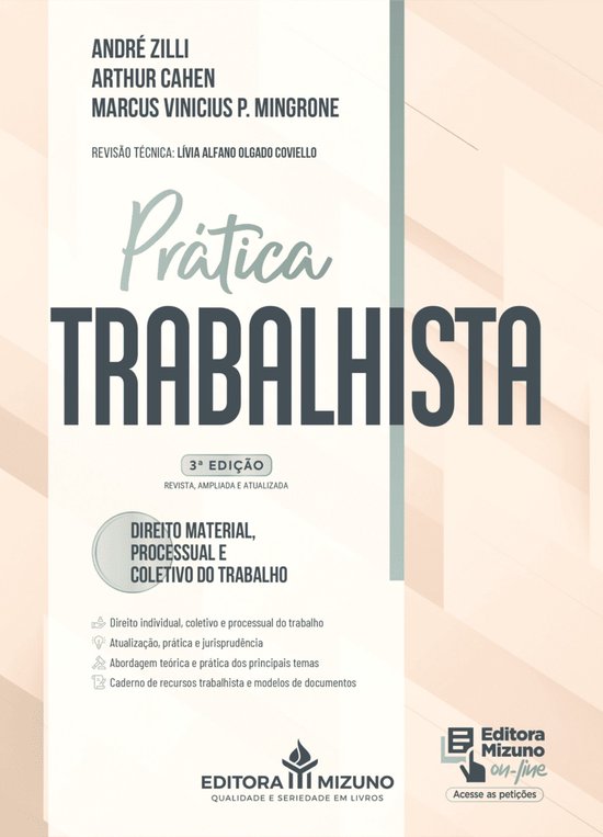 Prática Trabalhista 3ª edição - cover
