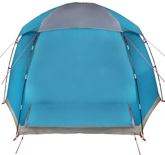 vidaXL - Familietent - iglo - 6-persoons - waterdicht - blauw van Vidaxl — afbeelding 4