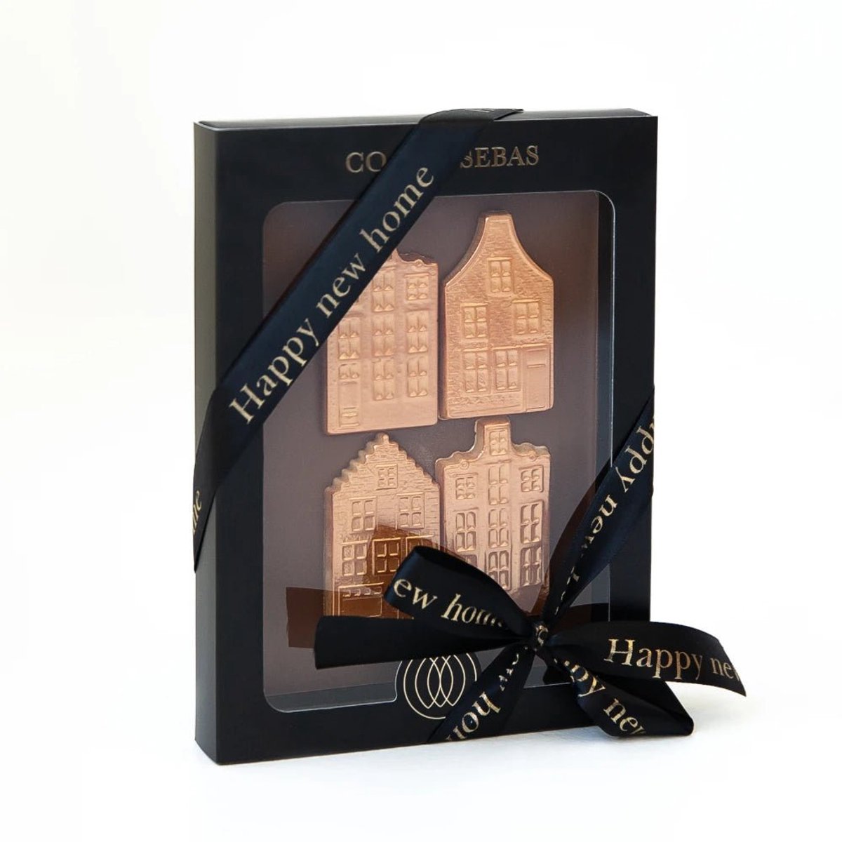 Coco & Sebas Plak Melkchocolade Happy New Home