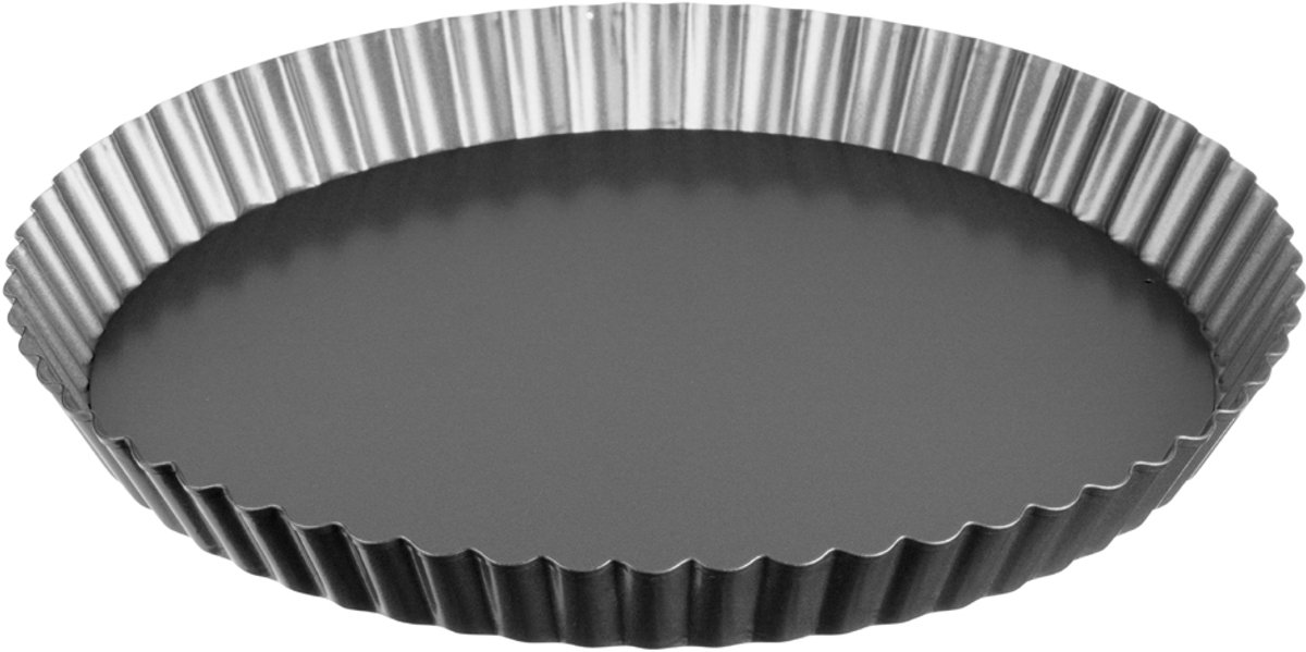 GastroMax Ronde Taartvorm - Staal, 28 cm, Grijs