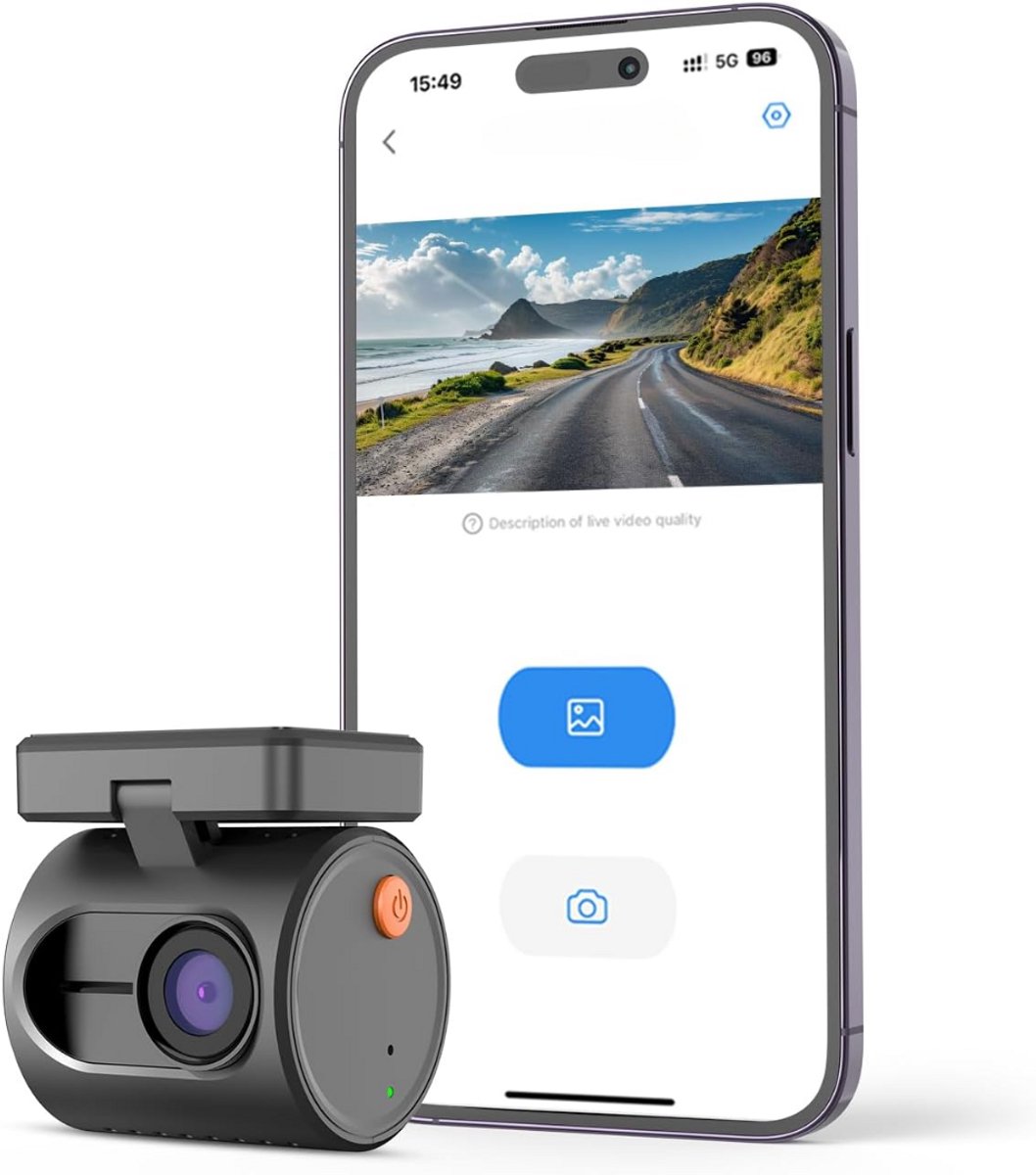 Lexium Dashcam - Daschcams - Auto - Camera - Vooruit - Achteruit - Video - Autobeveiliging - Parkeerbeveiliging - Recording - Dag en Nacht - Schadepreventie