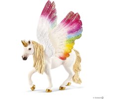 foto van schleich BAYALA - Gevleugelde Regenboog Eenhoorn - Unicorn Speelgoed - 70576