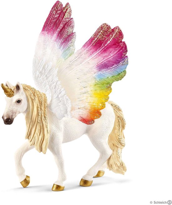 Schleich Bayala Licorne arc-en-ciel ailée 70576