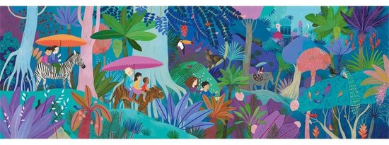 Djeco - Puzzel 200 stukjes - Children's walk - 6+