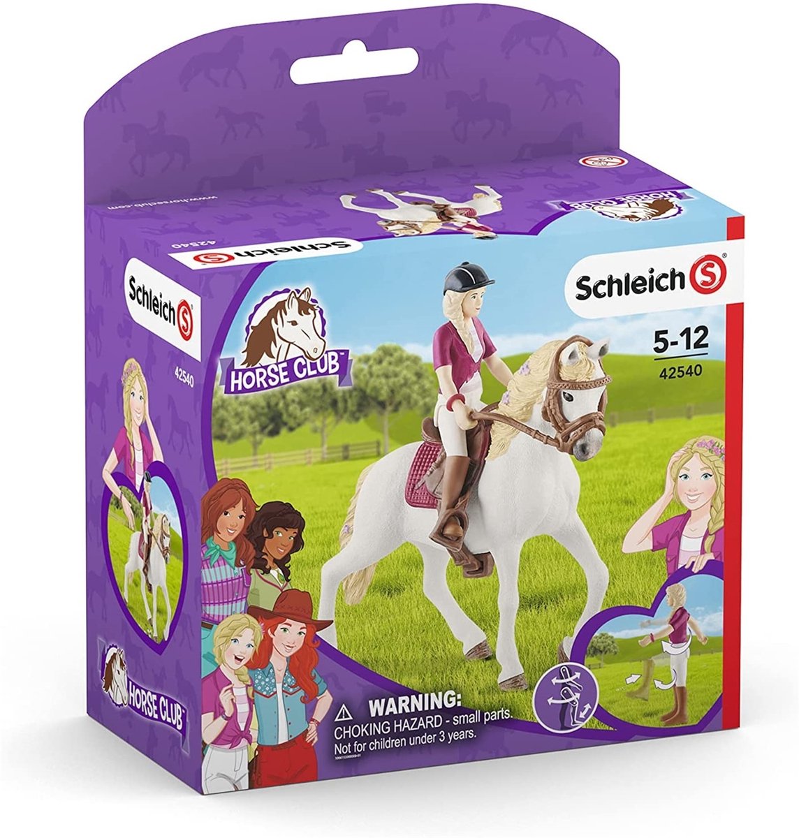schleich HORSE CLUB Speelfigurenset - Sofia & Blossom - Kinderspeelgoed voor Jongens en Meisjes - vanaf 5 jaar - 42540 — afbeelding 13