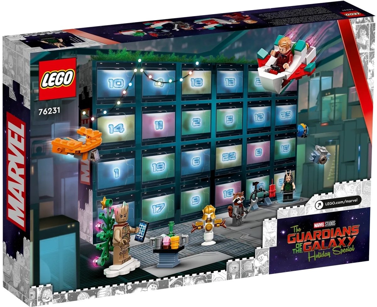 LEGO Marvel Guardians of the Galaxy Adventskalender 2022 - 76231 – foto 4