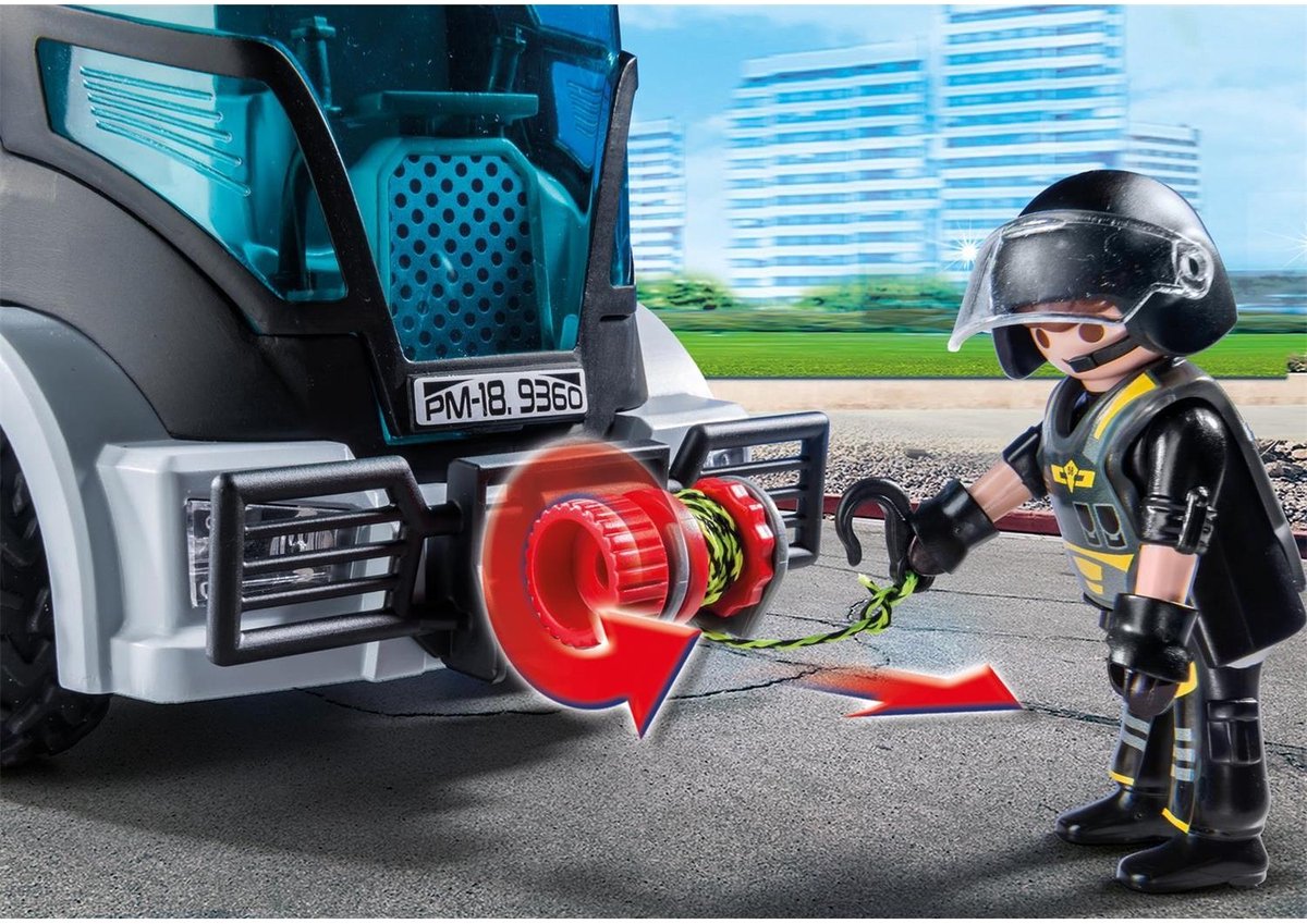 PLAYMOBIL City Action SIE-truck met licht en geluid - 9360 — afbeelding 22