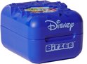 Blauw Bitzee doosje met Disney logo en Bitzee logo. Bovenop zitten 4 kleine afbeeldingen van Disney personages.