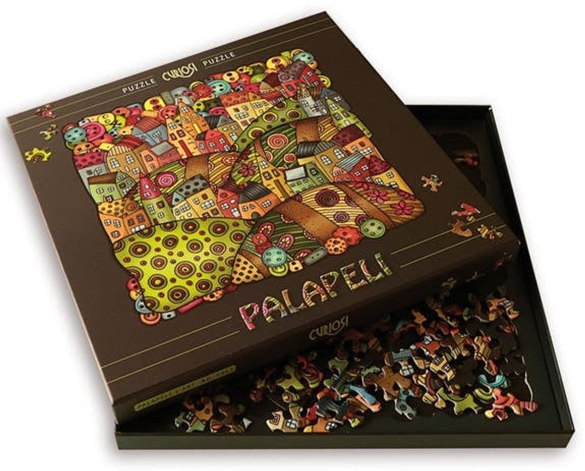 Curiosi Palapeli - Puzzel wonderwoud (210 lastige stukjes) incl. staande lijst