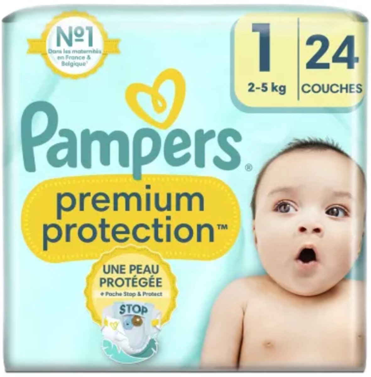 Pampers Premium Protection Maandbox maat 1
