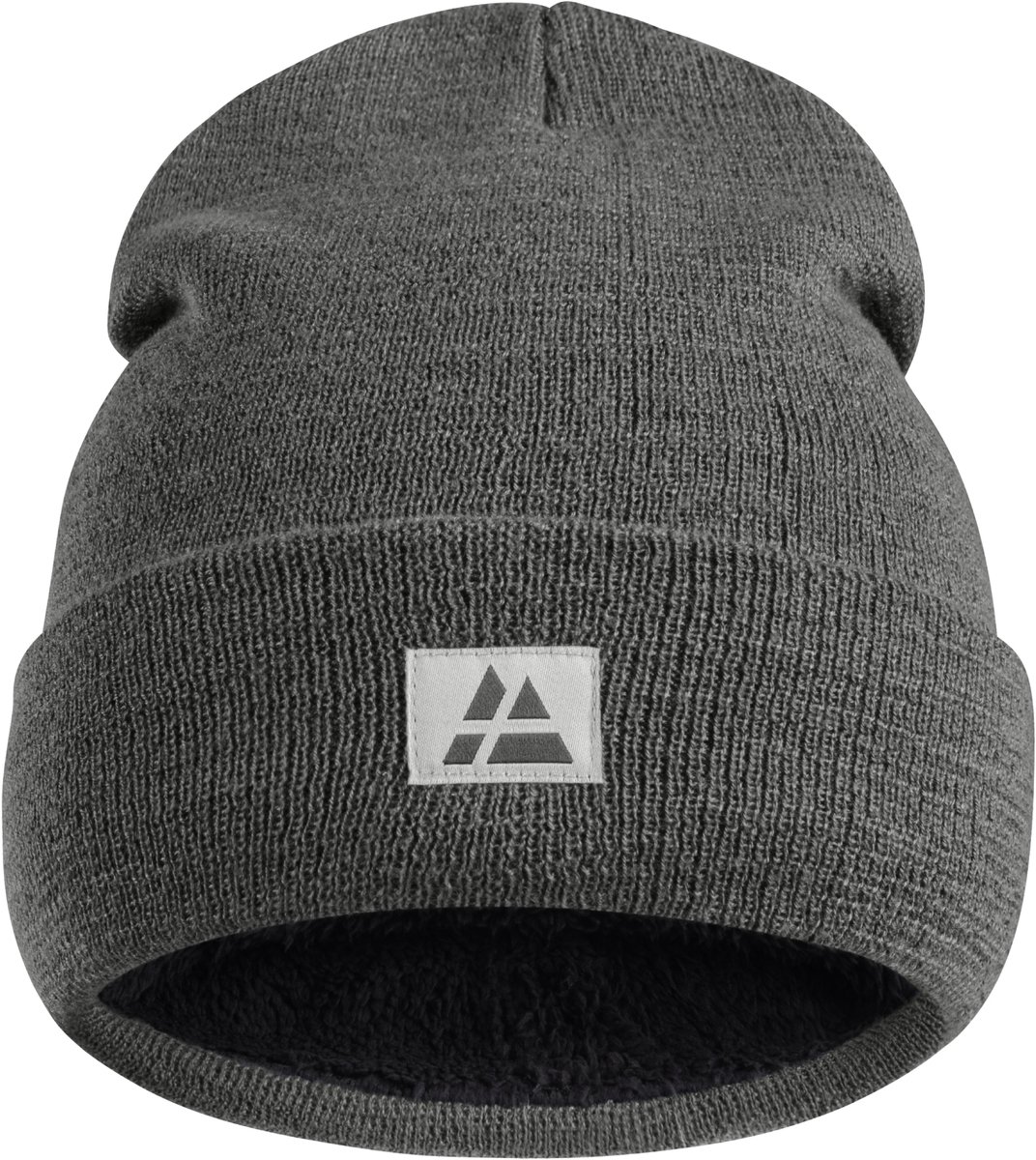 DANISH ENDURANCE Beanie van Gerecycelde Materialen met Polar Fleece - Donkergrijs