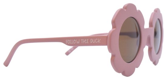 Follow The Duck zonnebril Aster - kinderzonnebril rozebruin UV-bescherming. — afbeelding 3