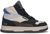 Baskets pour femmes montantes Garçons BunniesJR 225990-520 - Blauw - Cuir - Lacets