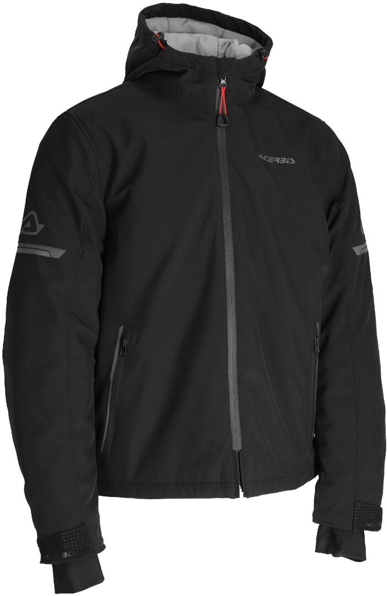 Acerbis Up-Town Zwart Textiele Motorjas - Jas
