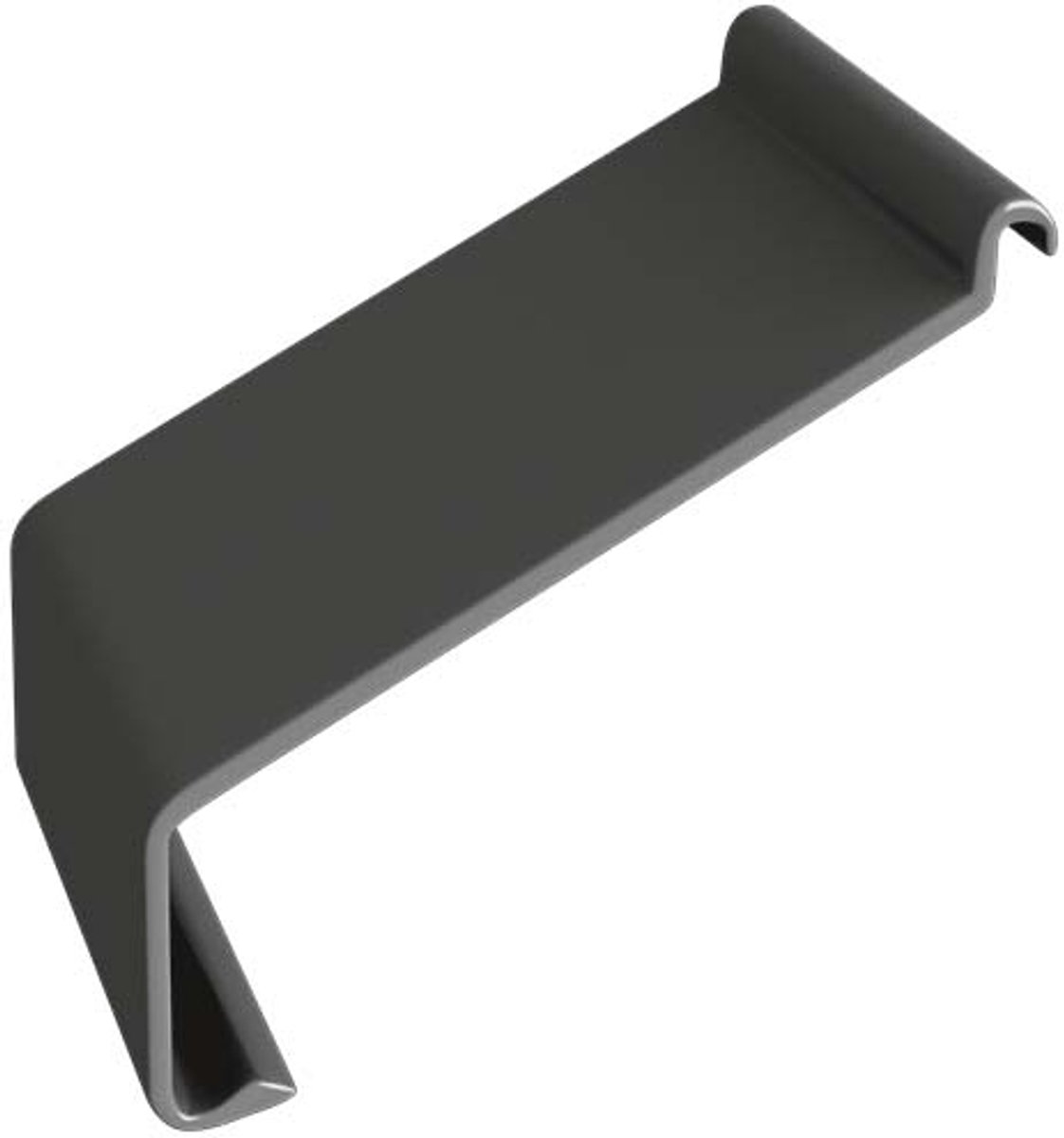 Renoplast® Verbinder Voor Dakrandprofiel K100 Grafiet - Afwerking Van Terrassen En Balkons - Gietvloeren - Waterafvoersystemen Hoekprofiel - Corrosiebeschermende Terrasprofielen