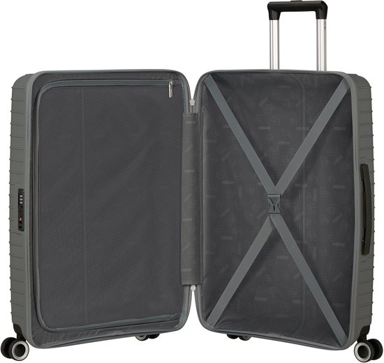American Tourister Koffer - Roadrush Spinner 66/24 - Charcoal Grey - 65 l