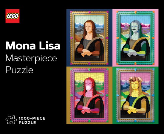 Lego - LEGO Masterpiece Puzzle: Mona Lisa 1000-Piece Puzzle