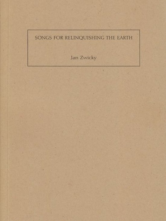Songs For Relinquishing the Earth - cover