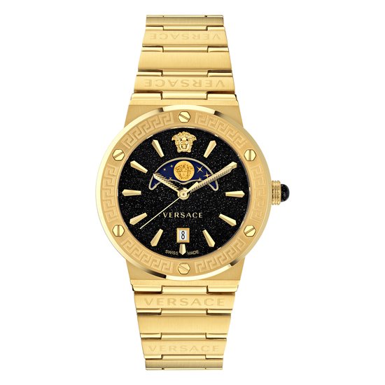 Versace Greca Logo Moonphase Horloge