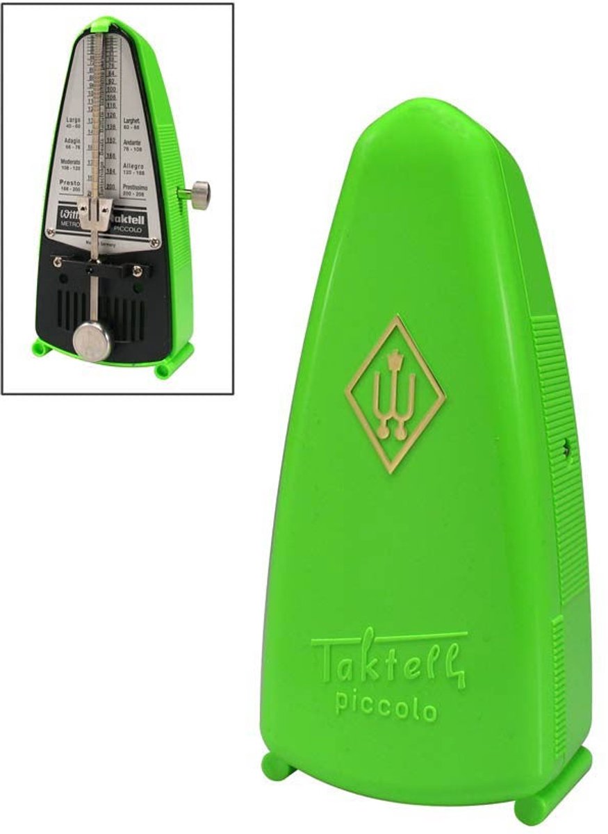 Wittner 830421 Taktell Piccolo metronoom neon groen