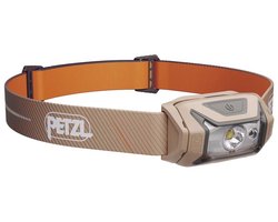 Petzl Tikka Core - Hoofdlamp - 450 lumen - Compact en oplaadbaar - Voor kamperen, wandelen en fietsen - Bruin