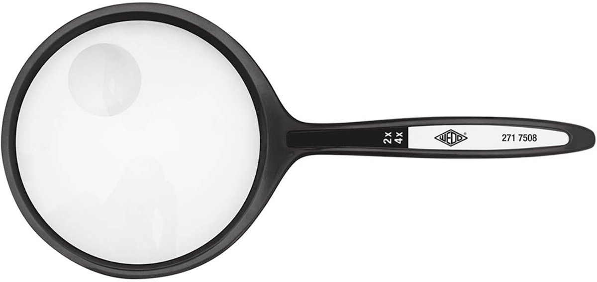 Wedo vergrootglas met handgreep diameter 74 mm