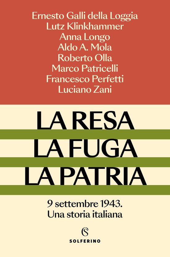 La resa, la fuga, la patria - cover