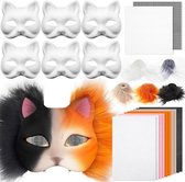 Masque de renard Therian Quadrobics | Masque de renard réaliste | Masque fait main pour Therians | Équipement Therian | Masque thériotype renard brun orange | Cosplay - France