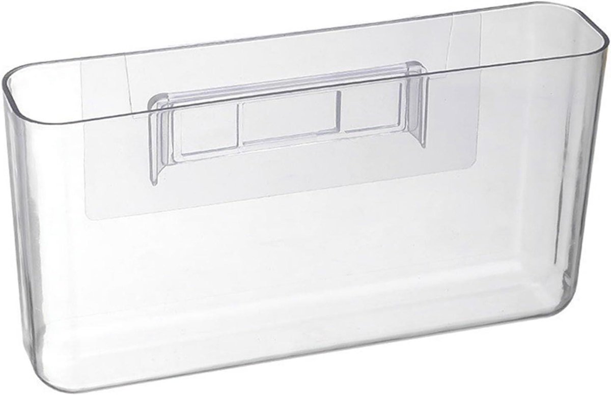 JHubers Goods - Afstandsbediening Houder Wandmontage - Transparante Opbergdoos voor Mobiele Telefonen en Accessoires