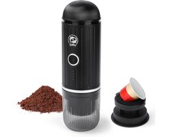 Draagbare Elektrische Espressomachine voor Koffie On-the-Go | Mini Koffiezetapparaat met Oplaadbare Batterij
