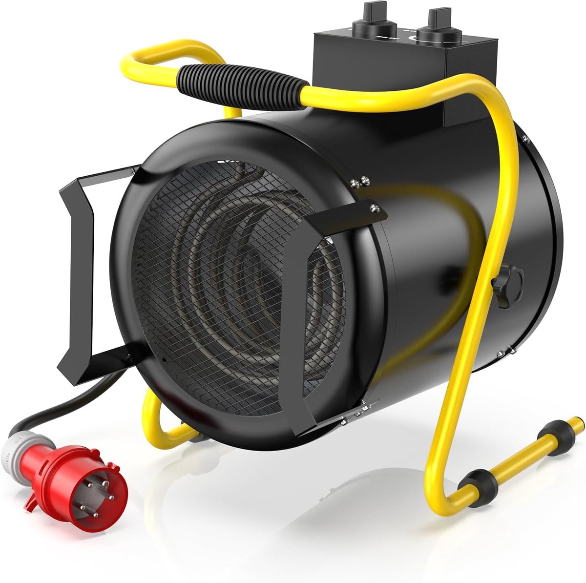 Verbeterde 5000W Industriële Elektrische Verwarming - Draagbare Ruimteventilator met Therm
