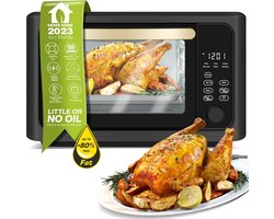 Digitale 4-in-1 Mini-Oven en Heteluchtfriteuse XXL 24L - Gezond Koken en Bakken