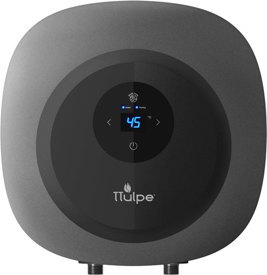Mini-doorstroomboiler, 8 liter, warmwaterboiler, ondertafelapparaat, 1500 W, boiler, 220 V, digitaal led-display, wandmontage, vrijstaand voor keuken, badkamer, wastafel, klein