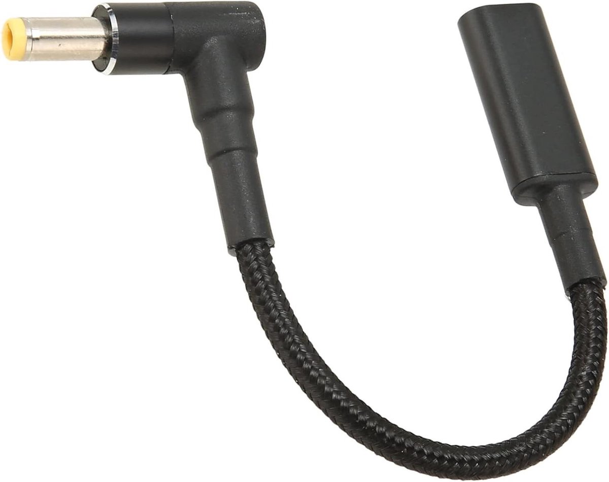 Type C USB C naar DC Power PD Oplaadkabel, 100W Dual Chip Adapter voor Laptop