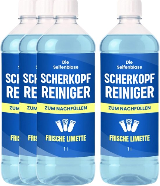 Wasreiniger navulling 4 liter voor scheerapparaten