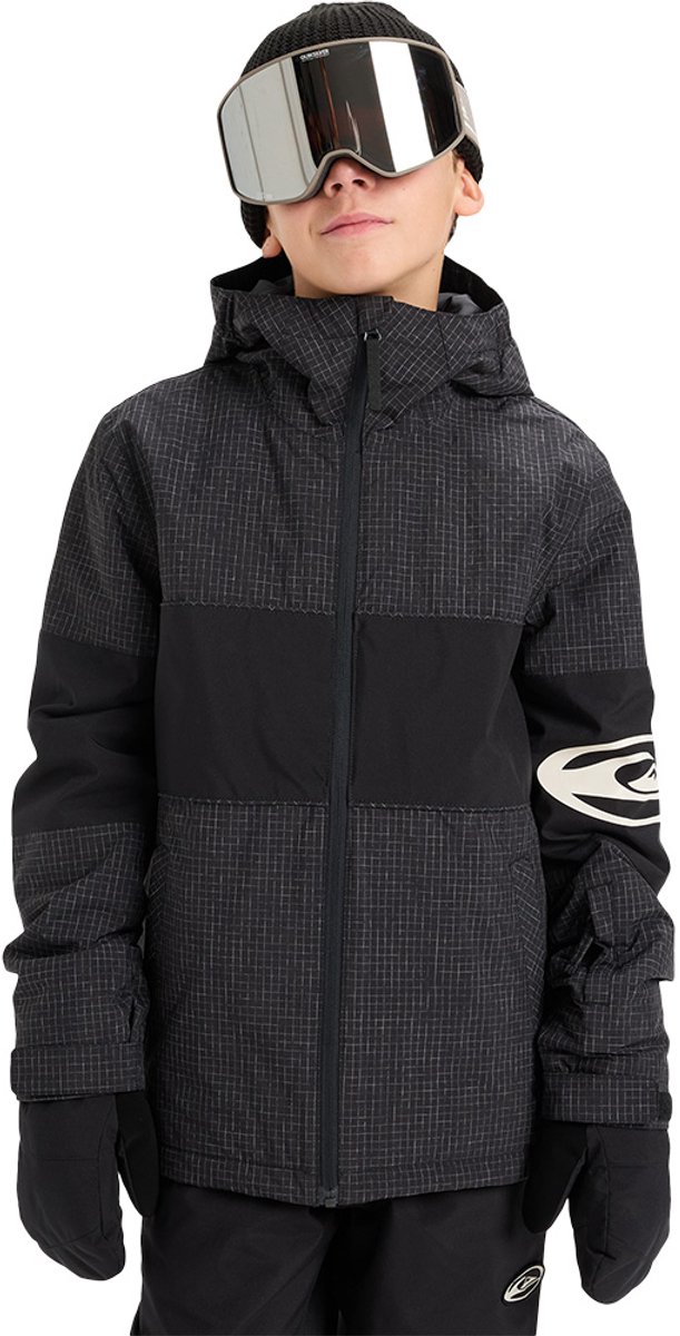 Quiksilver High In The Hood Jas 16 Years Jongen Zwart