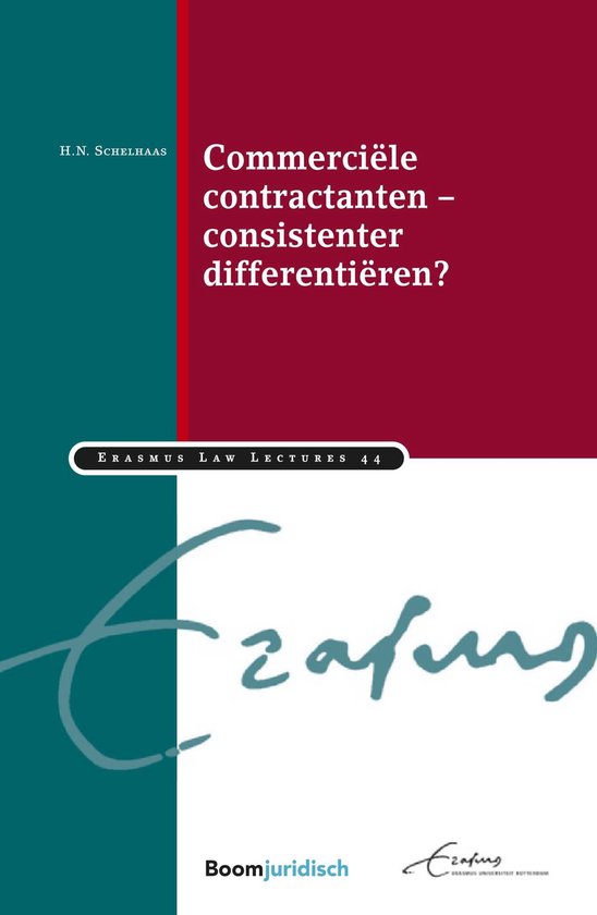 Erasmus Law Lectures 44 - Commerciële contractanten – con ... - cover