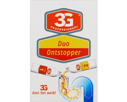 3G Professioneel Duo ontstopper - Duo Ontstopper - Afvoer Ontstopper - Riool Ontstopper - Goothsteen Ontstopper - Twee Componenten - Krachtig