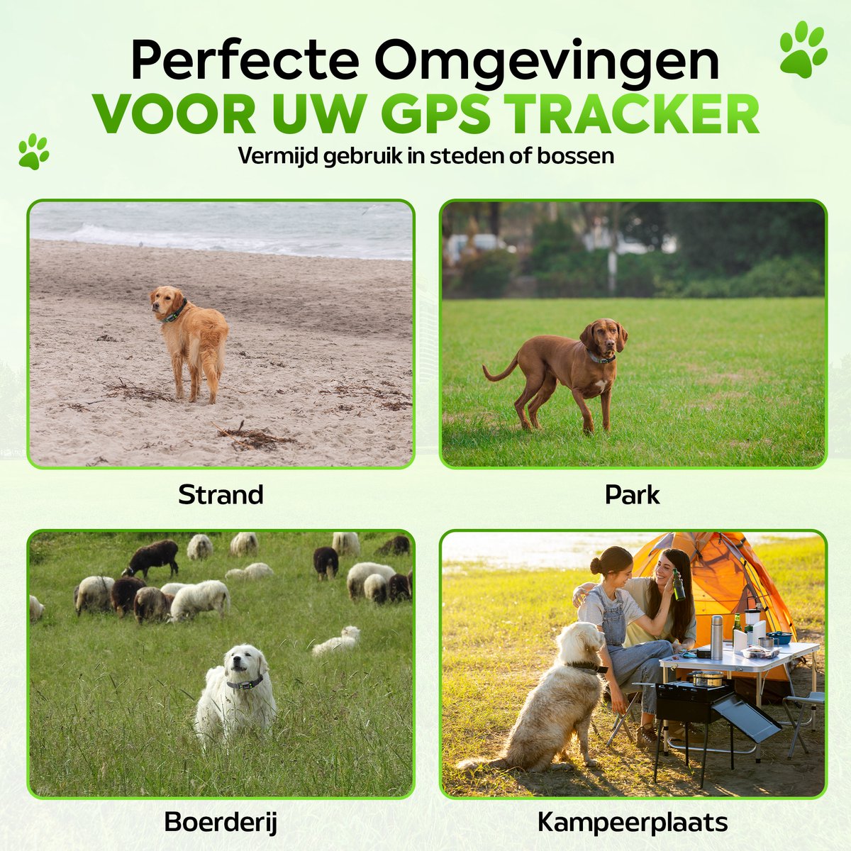 Honden Onzichtbare GPS omheiningssysteem - GPS Tracker Hond - GEEN Internet of Mobile -Trainingshalsband- trainingsset - vanaf 7KG - Opvoedingshalsband voor middelgrote & Grote Honden - Waterdicht - Oplaadbaar - Schok & Vibratie & Audio thumbnail 6