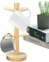 Lot De 2 Supports De Cuisine En Bambou - Pour Ranger Des Cd, Des Livres