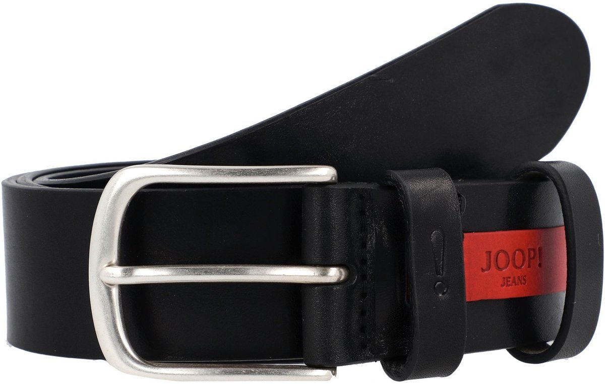 Joop! Jeans Riem Leer - Jongens - 105 cm - black