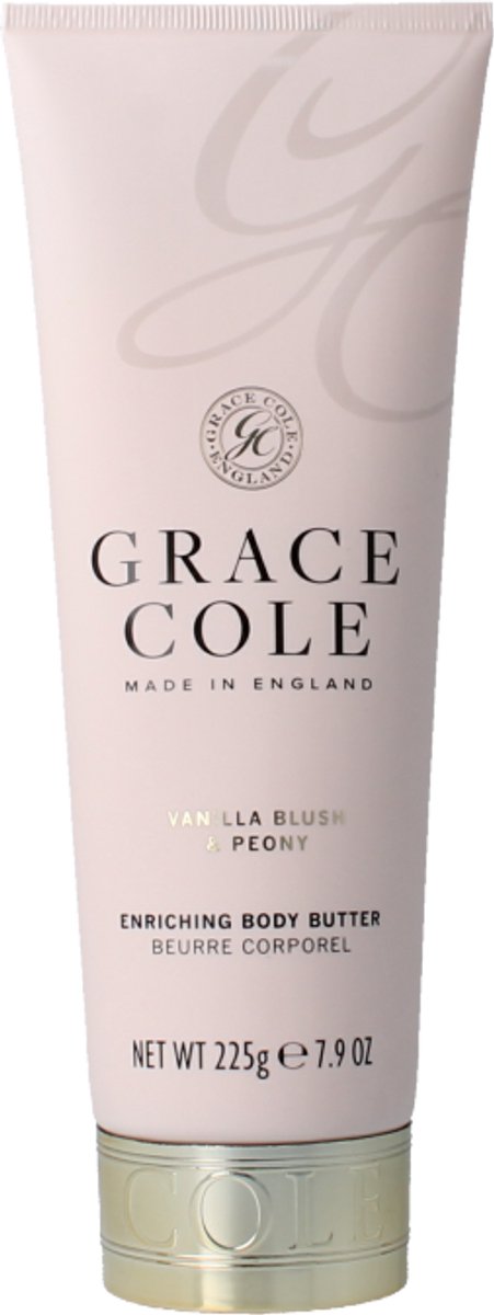 Grace Cole - Vanilla Blush & Peony Body Butter - 225gr