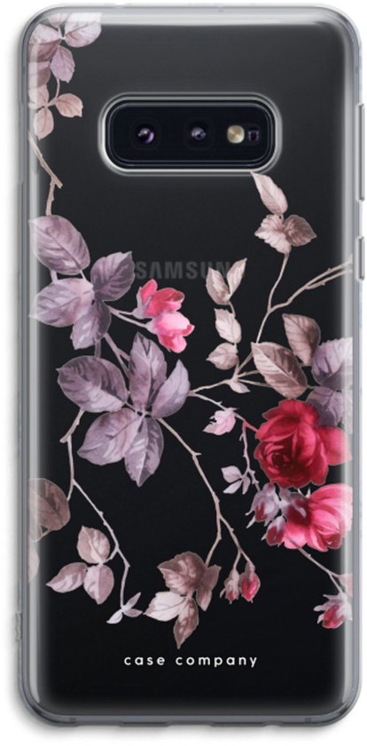 Case Company® - Hoesje geschikt voor Samsung Galaxy S10e hoesje - Mooie bloemen - Soft Cover Telefoonhoesje - Bescherming aan alle Kanten en Schermrand
